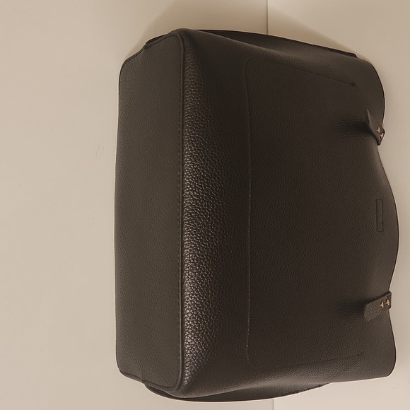 Anne Klein Women's Black Faux Leather Perfect Tote - Picture 4 of 16